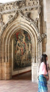 Cloisters,Tapestry, New York City, medieval art, treasures, statues,  (8)