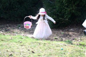 Easter, Easter hunt at church, Easter eggs, Easter basket, Easter bonnet, bonnet and bow, Easter dress, Easter joy