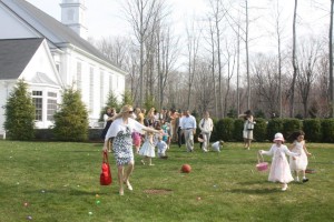 Easter Morning, Easter egg hunt, Easter baskets, Easter bonnets, Easter dresses, Easter fun, church, congregation, Easter Sunday
