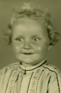 My mom, Bianca Tyler's mother, Mommy, cherub, sweet darling, rosy cheeks, curly blonde hair