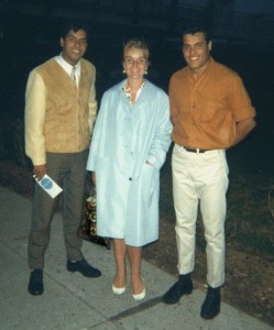 My mom & dad with my uncle, Bianca Tyler's mother & father & uncle, carefree days