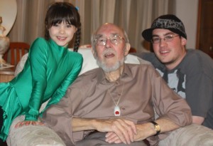 Granddad is loved and missed, loving family, Granddad joins his beloved Grandma, hugs and kisses, grandchildren (11)
