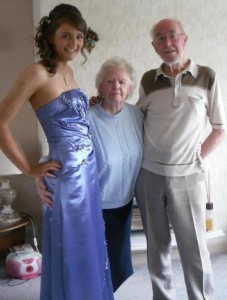 Granddad is loved and missed, loving family, Granddad joins his beloved Grandma, hugs and kisses, grandchildren (20)