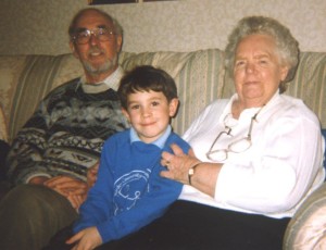 Granddad is loved and missed, loving family, Granddad joins his beloved Grandma, hugs and kisses, grandchildren (28)