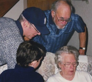 Granddad is loved and missed, loving family, Granddad joins his beloved Grandma, hugs and kisses, grandchildren (31)