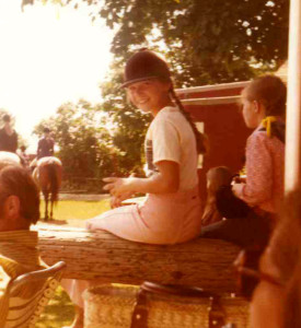 Bianca Tyler young, young horseback rider, young rider, horseback lessons