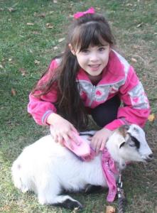 Bianca Tyler  animal lover  baby goat  teach children to love animals (244)