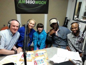 Harry Bell, William King, Color a Positive Thought, radio show, WGCH