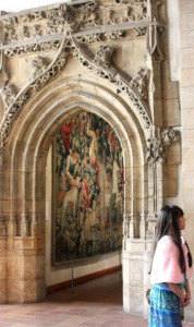 Cloisters,Tapestry, New York City, medieval art, treasures, statues,  (8)